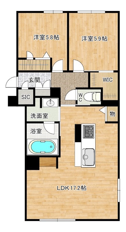 べレオ青葉 間取り