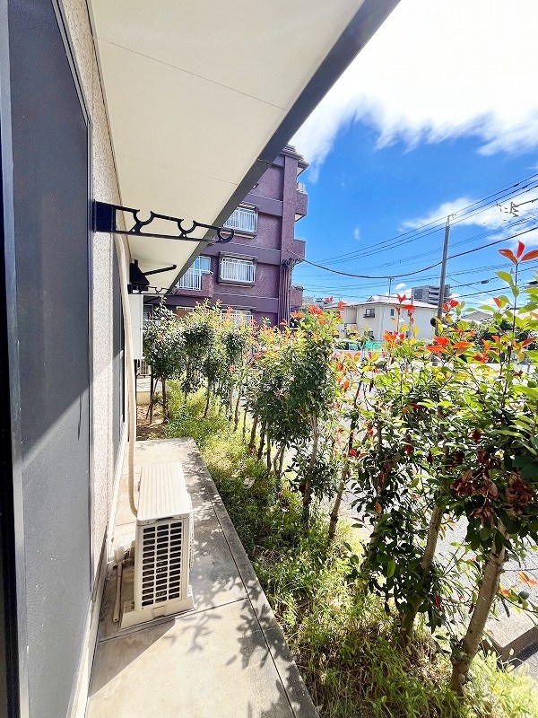 メルベーユ前田Ⅱ ベランダ