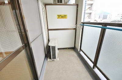 ハートピア鍛冶町 ベランダ