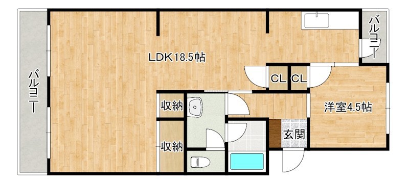 プレジデントタカヤ 間取り