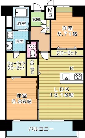 LEGEND高見（レジェンド高見） 間取り