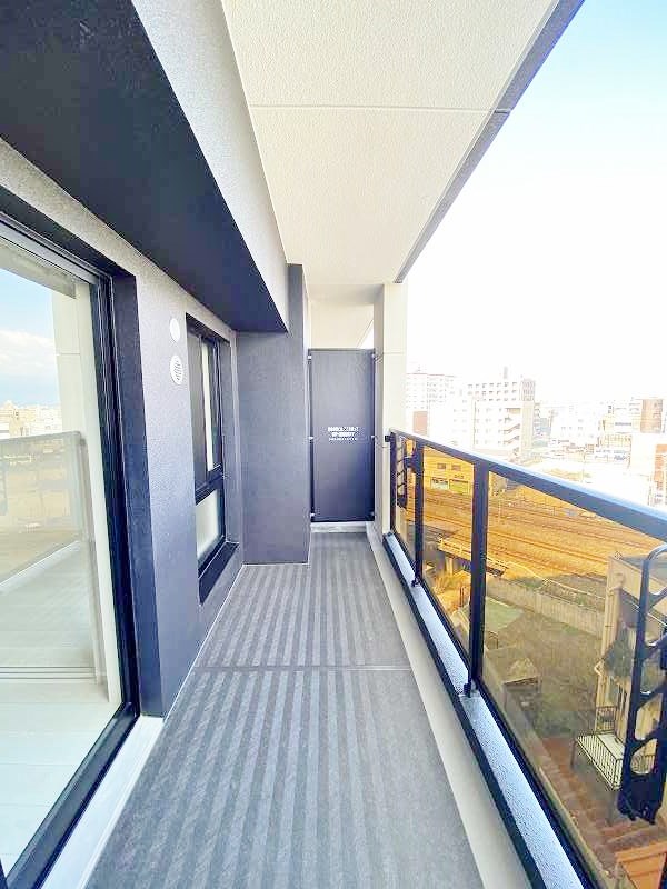 コンダクトレジデンスJONO(コンダクトレジデンス城野) ベランダ