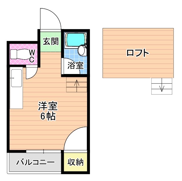 シェ・マスミ 間取り図