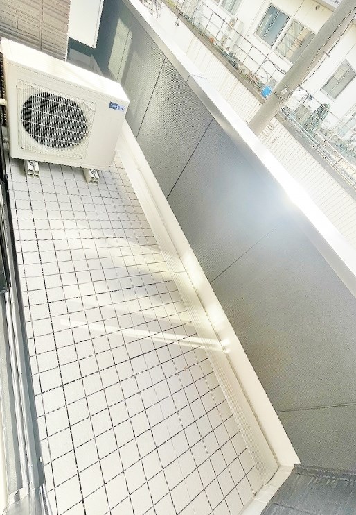 シャーメゾンステージ新成 ベランダ