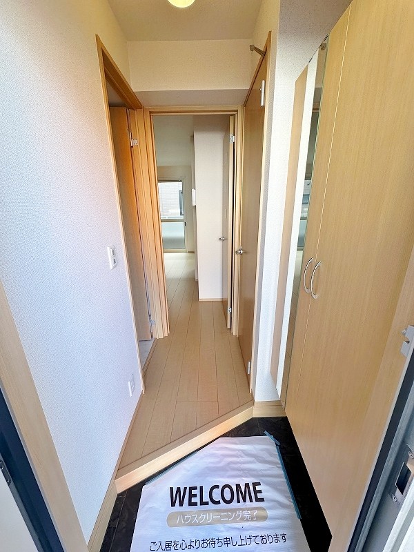 サンパール徳力 玄関