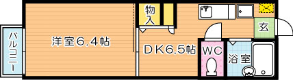 ディアス穴生 間取り図