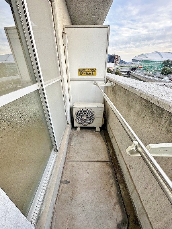 リバーサイド中津口 ベランダ