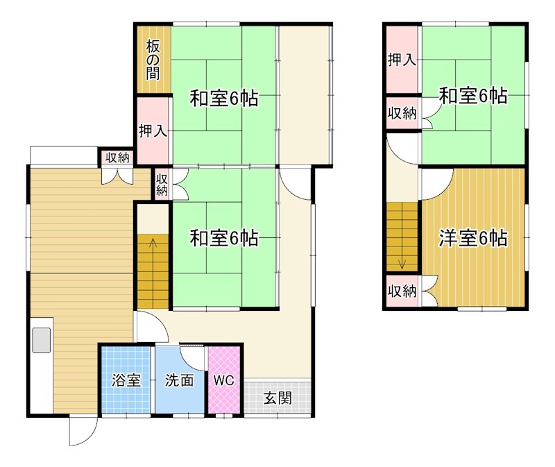 門司区西新町２丁目戸建 間取り