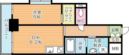 ｍａｉｓｏｎ　ｄｅ　ｐｒｅｃｉｅｕｓｅ（メゾンドプレシューズ） 1007号室 間取り