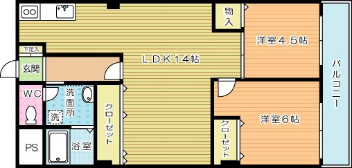 田町ビル   間取り図