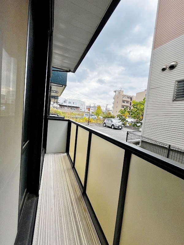 グリーンビレッジ湯川Ⅱ ベランダ