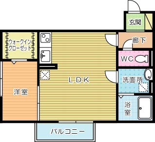 サンクラーズメゾン　Ｂ棟 203号室 間取り