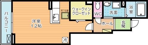 メゾンドグレイス 103号室 間取り