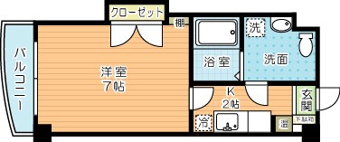 メゾンブリアント 305号室 間取り