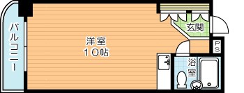 リアライズ城野 603号室 間取り