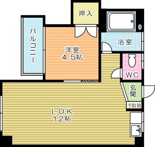 小林ビル  302号室 間取り