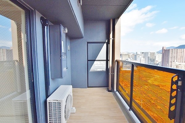 グランフォーレ小倉シティタワー ベランダ