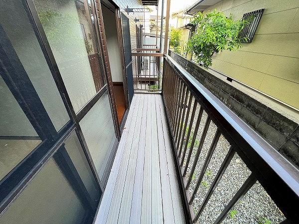 ビュー嵐山 ベランダ