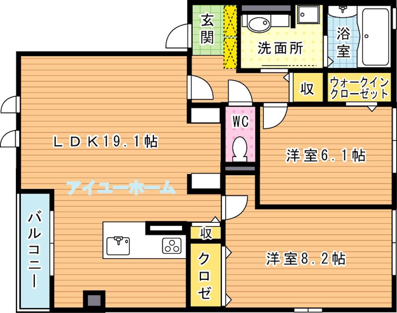 カスケード 間取り