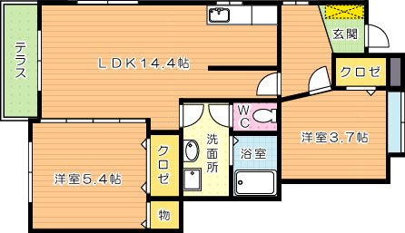 グランドステージⅠ 間取り図