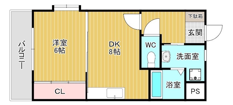 ウィングスミュゼ 間取り図