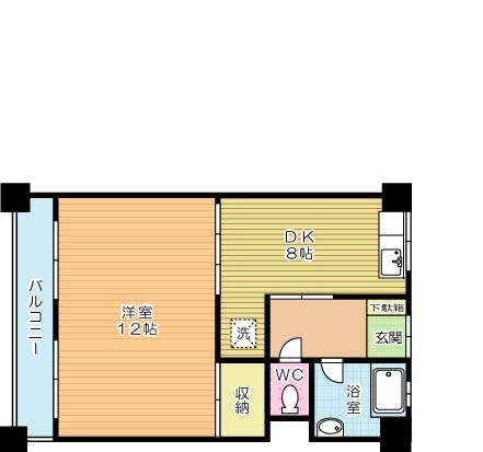 GRAND-RESIDE　PHOENIX(グラン-リザイドフェネックス) 405号室 間取り
