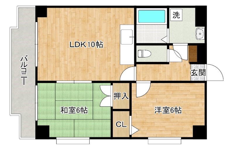 守恒センタービル 305号室 間取り