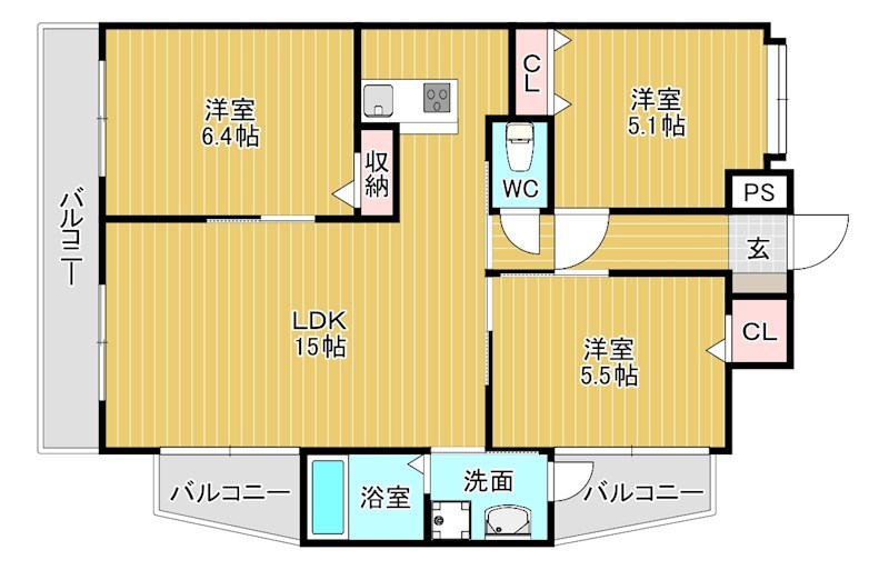 ＬＥＡＤ大手町（リード大手町） 801号室 間取り