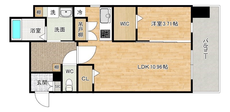 ALiSS堺町（アリス堺町） 305号室 間取り