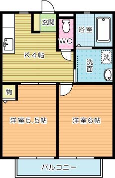 ハイアイランド志井 間取り図