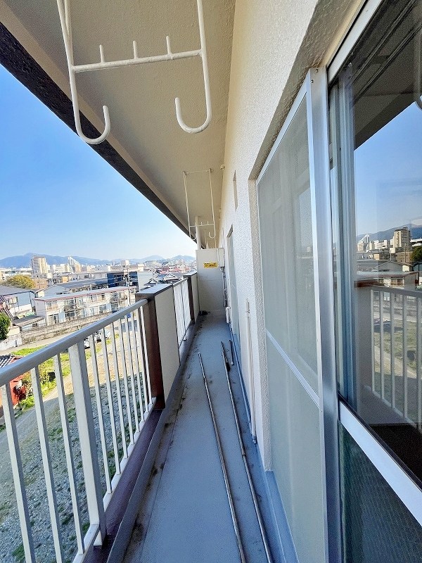 寿ビル ベランダ