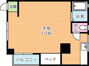 第２コーポあけみ 101号室 間取り