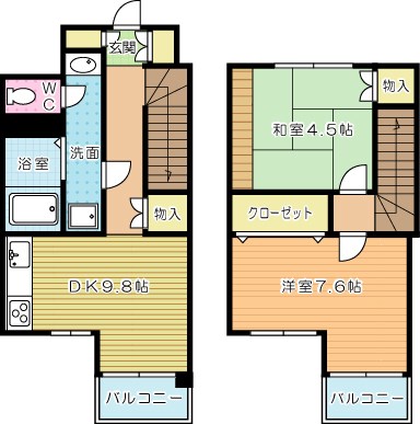 真鶴ＡＣＥビル 603号室 間取り