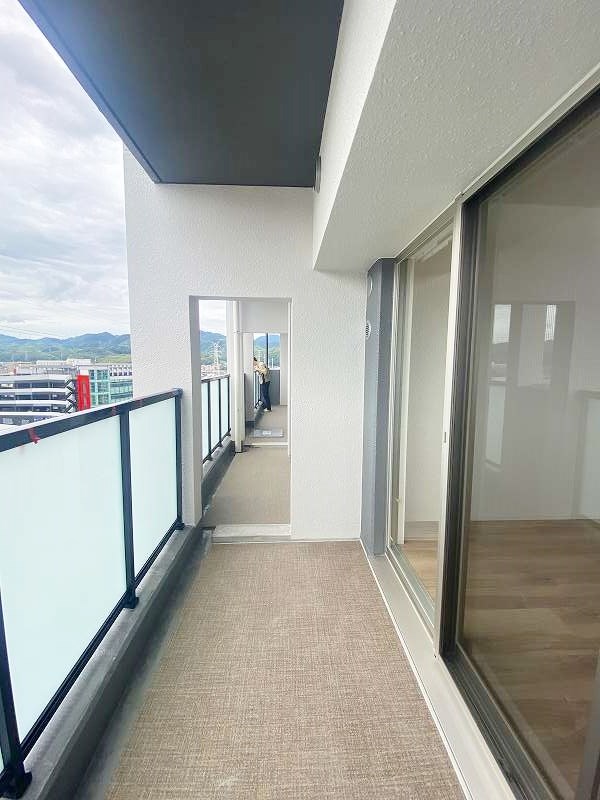 ハイネス徳力 ベランダ