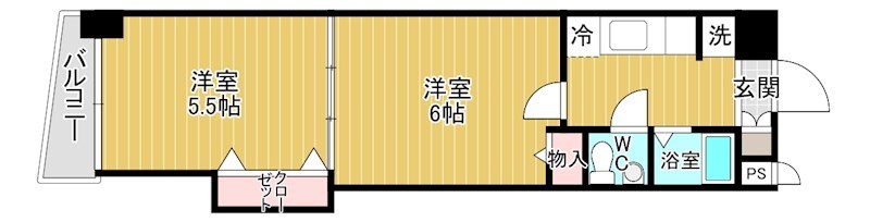 木下鉱産ビル 間取り図