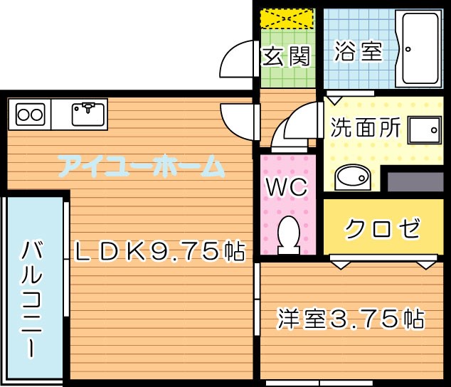 Selene熊西 間取り