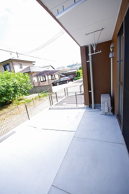 セントラルバレーＦ ベランダ