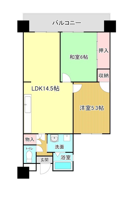 第１７共立ビル 間取り図