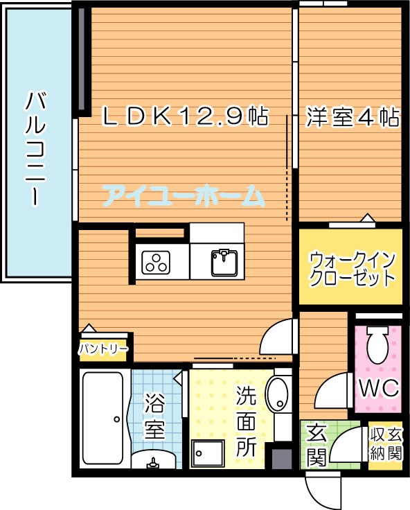 DROOM則松 間取り図