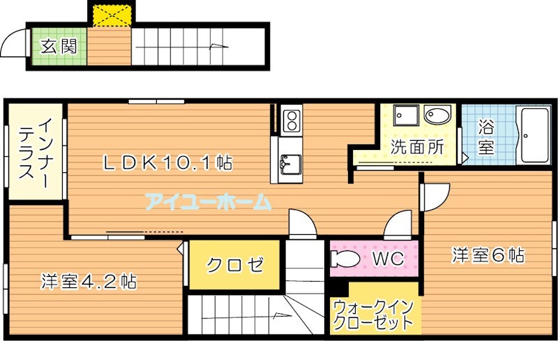 リバーサイドコート御開 間取り