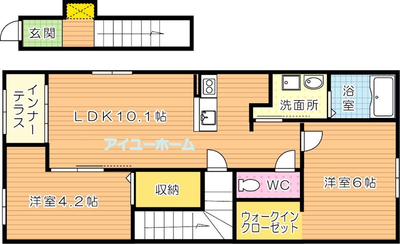 リバーサイドコート御開 間取り図