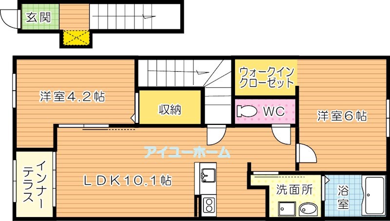 リバーサイドコート御開 間取り