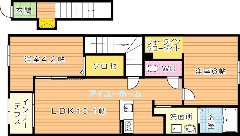 リバーサイドコート御開 間取り