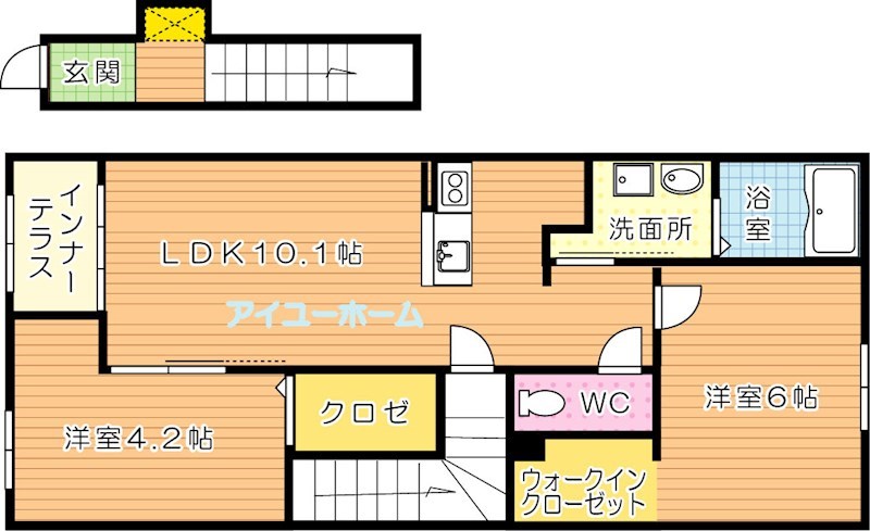 リバーサイドコート御開 間取り