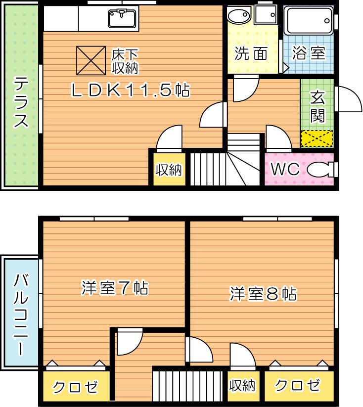 グランドソレーユⅣ 間取り図