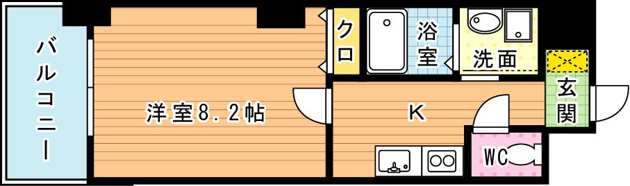 MDIプロスコルディア黒崎駅前 間取り