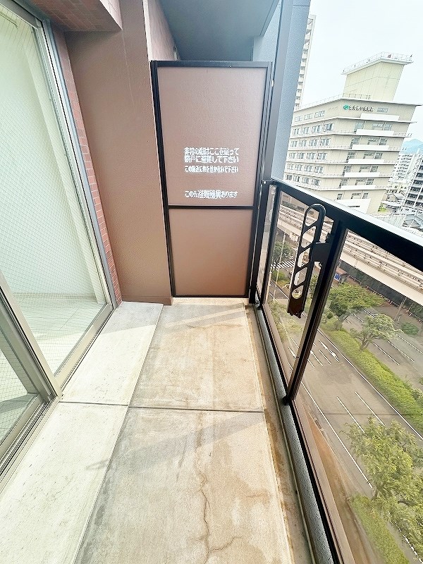 ザ・レジデンス香春口三萩野駅前 ベランダ