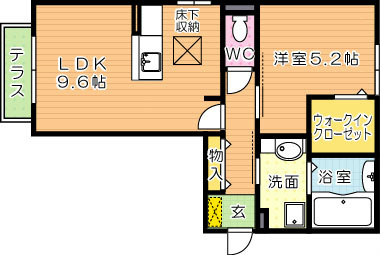 シャルマン萩原 間取り図