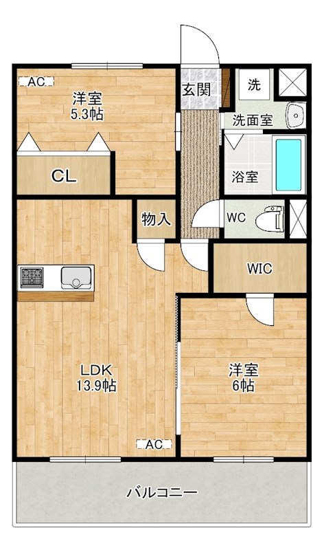 ウィッチ　ヘーゼル 間取り図