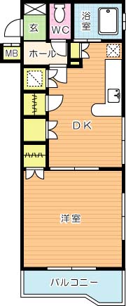 サンラビール小倉 間取り図